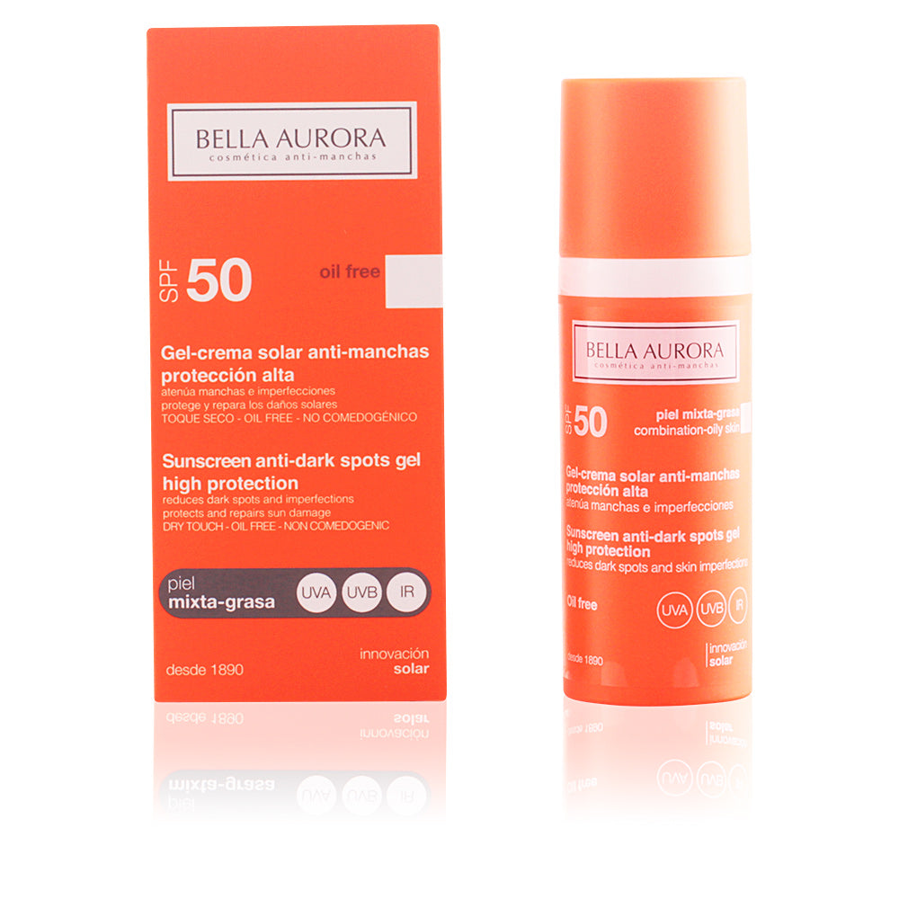BELLA AURORA SOLAR gel anti-dark spots mixed/oily SPF50 50 ml