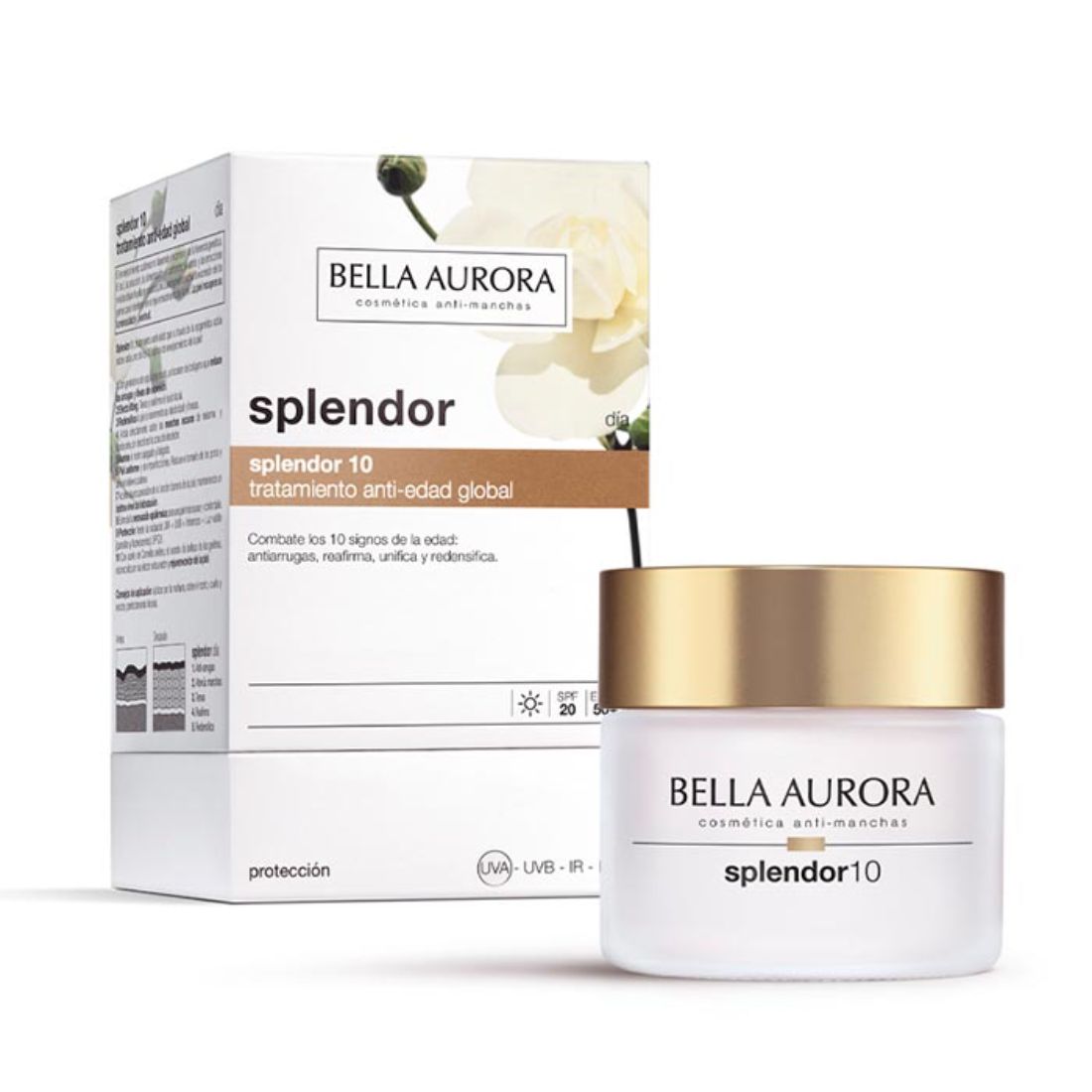BELLA AURORA SPLENDOR 10 anti-ageing treatment SPF20 50 ml