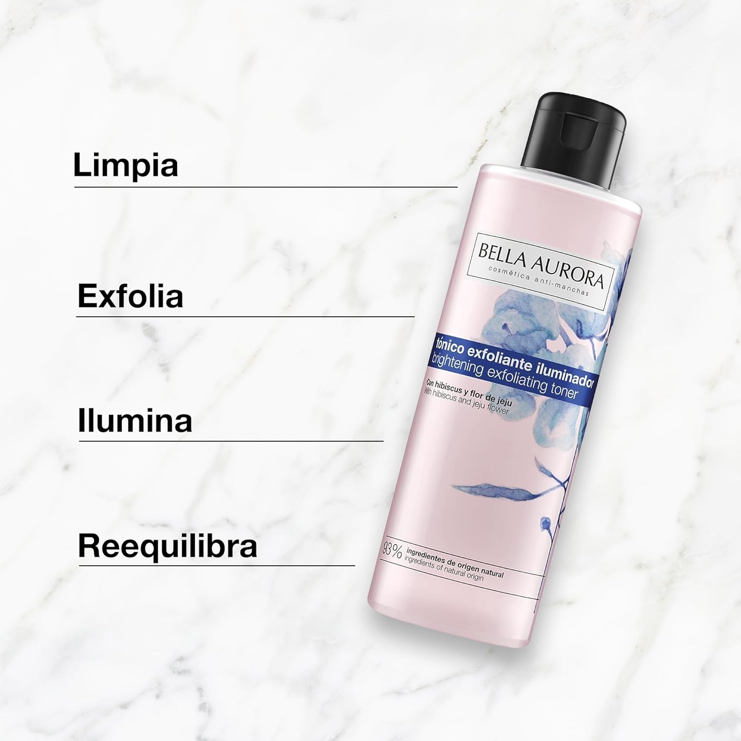 BELLA AURORA FACIAL CLEANSING ILLUMINATING EXFOLIATING TONER 200 ml