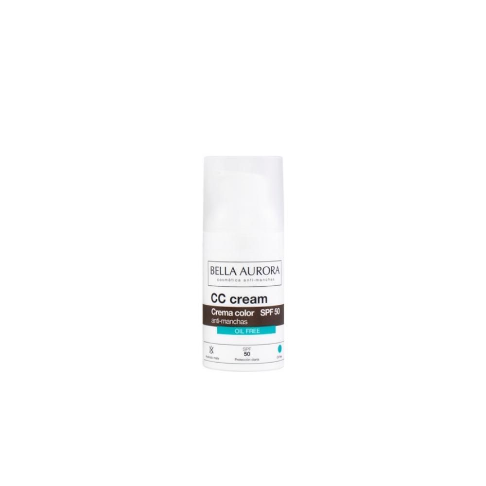 BELLA AURORA CC CREAM anti-stain oil free SPF50 30 ml