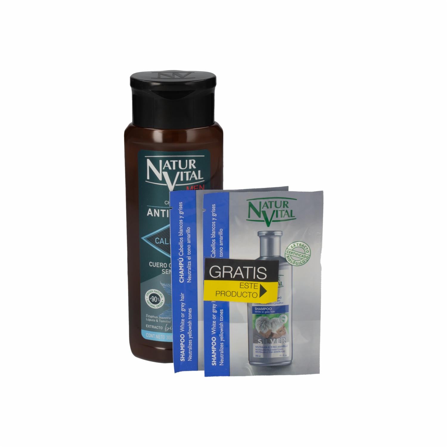 NATUR VITAL MEN SENSITIVE SOOTHING ANTI-DANDRUFF SHAMPOO 300 ml