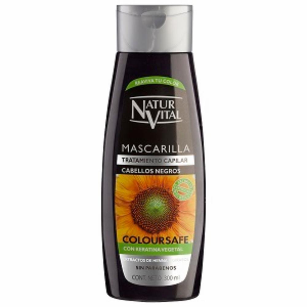 NATUR VITAL COLOURSAFE MASK #black 300 ml