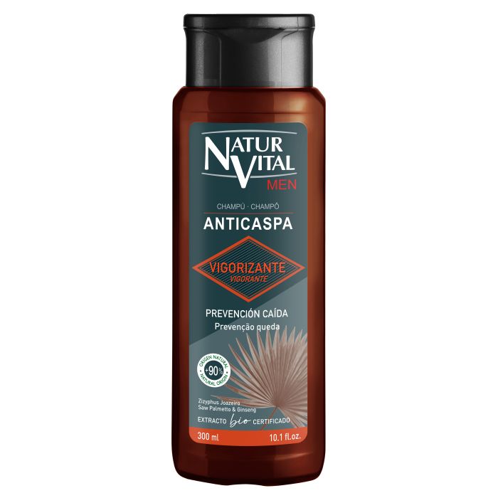 NATUR VITAL ANTI-DANDRUFF ANTI-HAIR LOSS SHAMPOO MEN invigorating 300 ml