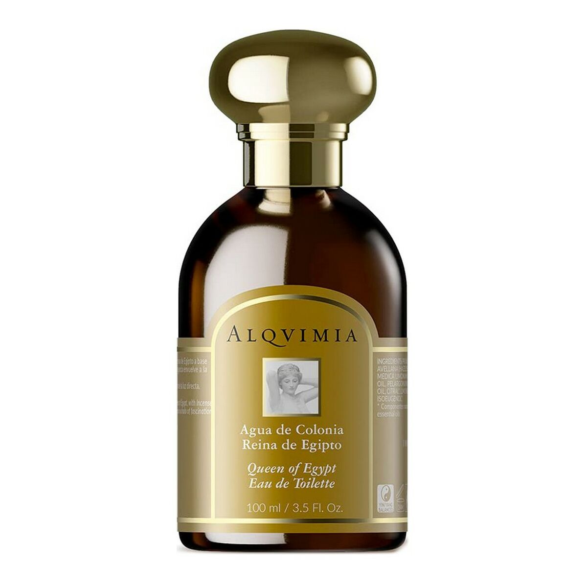 ALQVIMIA Agua de Colonia Reina de Egipto para Mujer 100 ml