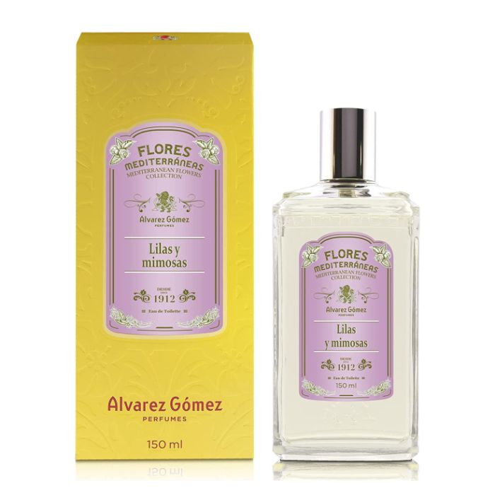 ALVAREZ GOMEZ MEDITERRANEAN FLOWERS lilacs and mimosas eau de toilette spray 150 ml