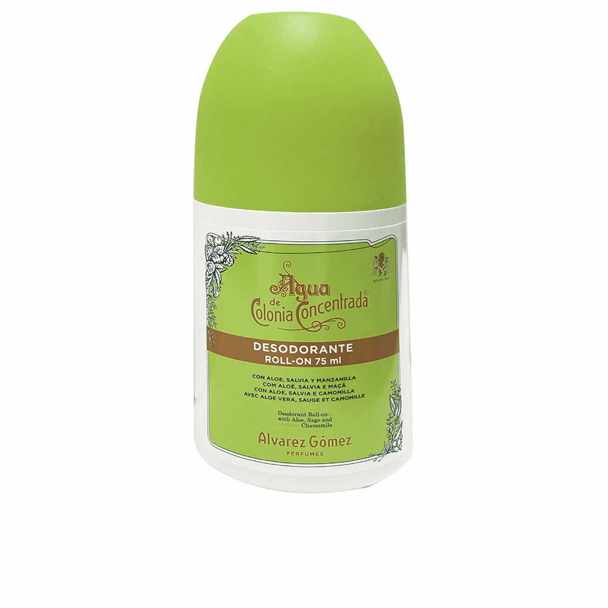 ALVAREZ GOMEZ AGUA DE COLONIA CONCENTRADA desodorante roll-on #fresco 75 ml