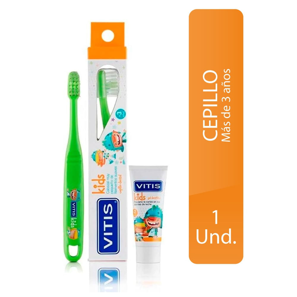 VITIS KIDS cepillo dental 1 u