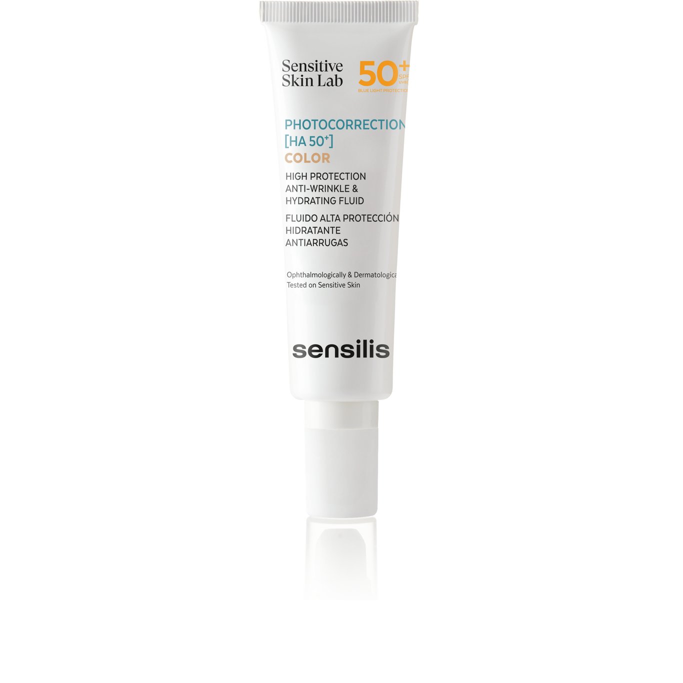 SENSILIS PHOTOCORRECTION [HA 50+] moisturizing and anti-wrinkle tinted fluid SPF50+ 50 ml