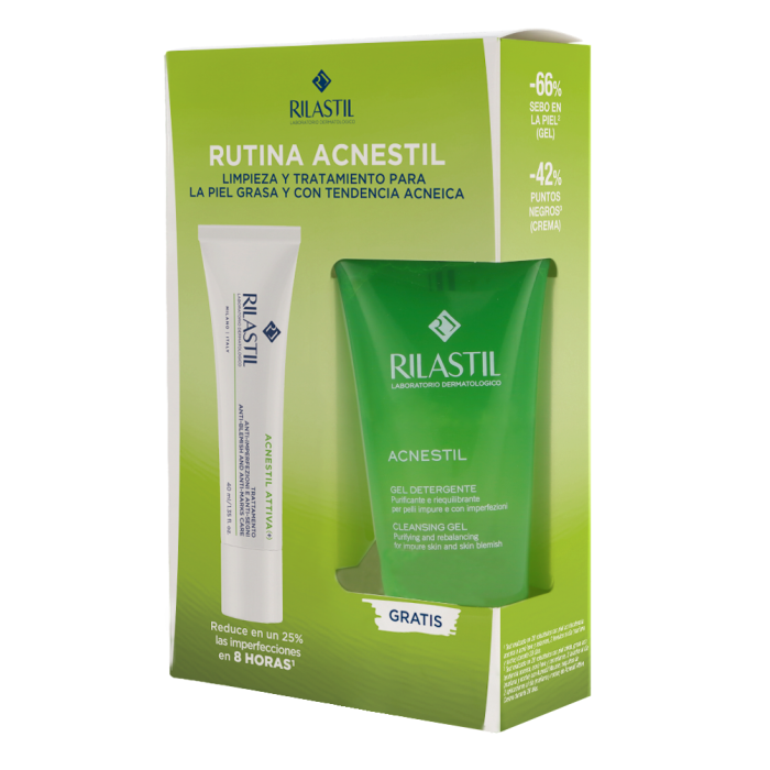 RILASTIL ACNESTIL ROUTINE 2-piece CASE