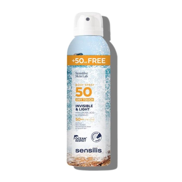 SENSILIS INVISIBLE &amp; LIGHT body spray SPF50+ 250 ml