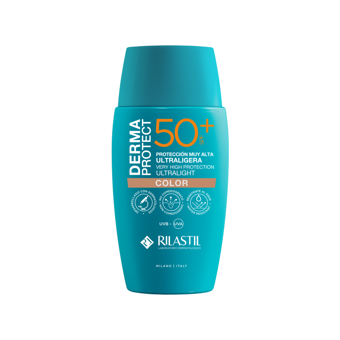 RILASTIL DERMAPROTECT ultralight photoprotector with color SPF50+ 50 ml