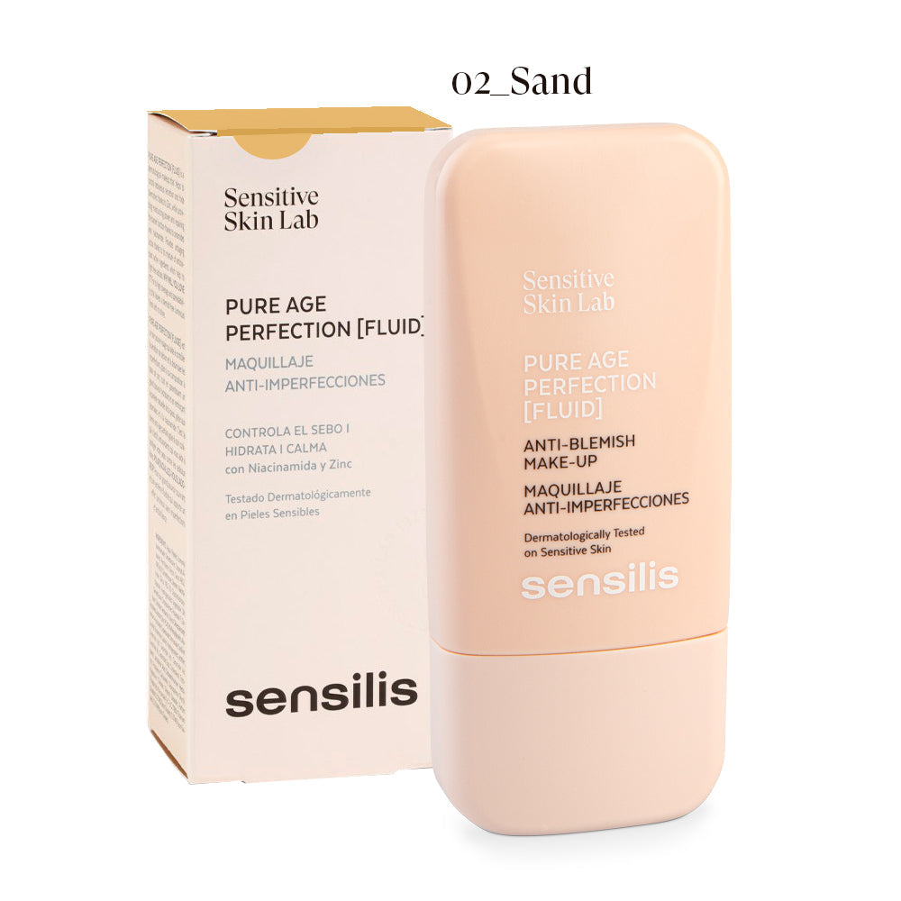 SENSILIS PURE AGE PERFECTION maquillaje anti-imperfecciones #02-sand 30 ml