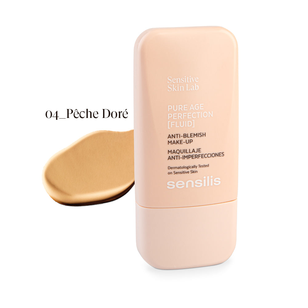 SENSILIS PURE AGE PERFECTION maquillaje anti-imperfecciones #04-pêche doré 30 ml
