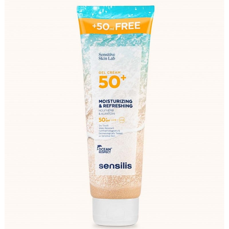 SENSILIS MOISTURIZING &amp; REFRESHING cream gel SPF50+ 250 ml