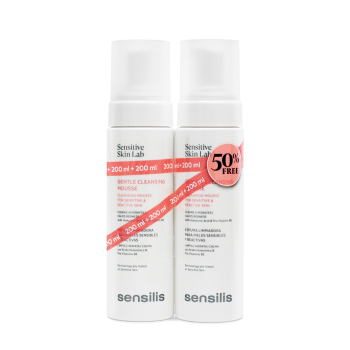 SENSILIS GENTLE CLEANSING MOUSSE cleansing foam 2 x 200 ml