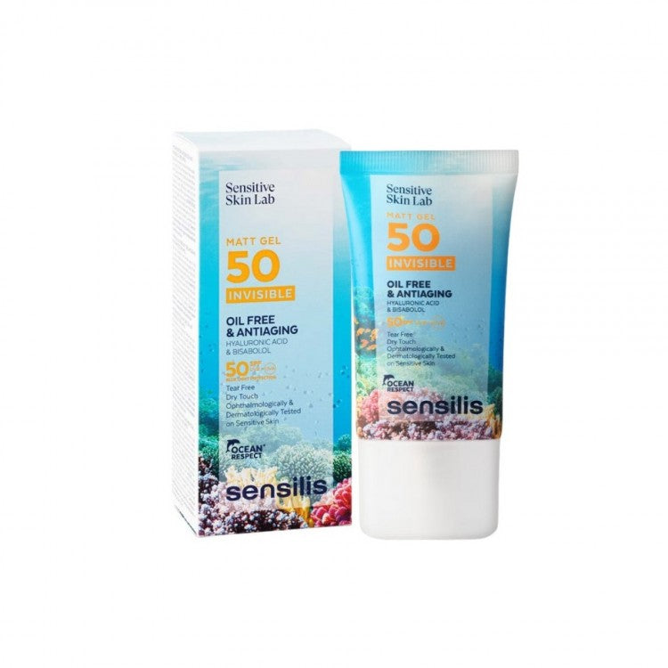SENSILIS MATT GEL INVISIBLE sin aceite & antiedad SPF50+ 40 ml