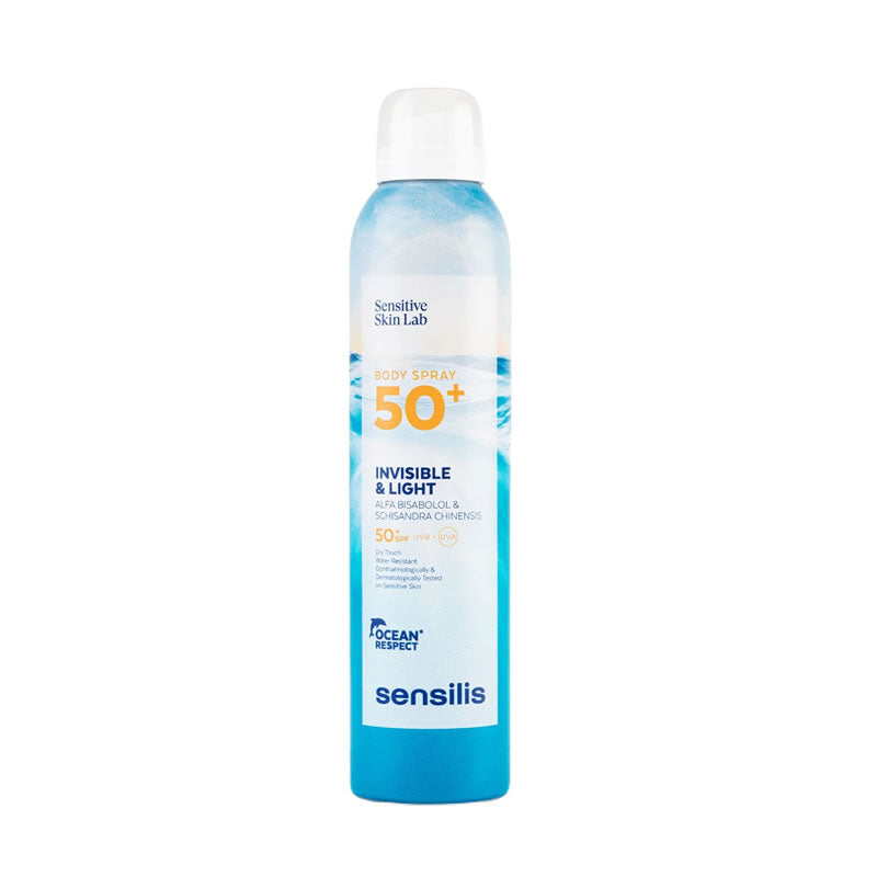 SENSILIS INVISIBLE &amp; LIGHT body spray SPF50+ 200 ml