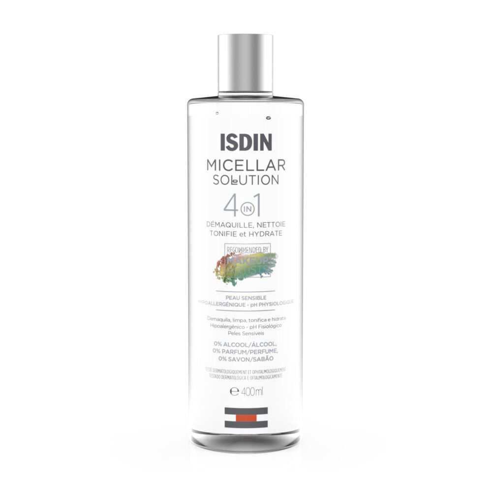 ISDIN MICELLAR SOLUTION facial cleansing micellar water 400 ml