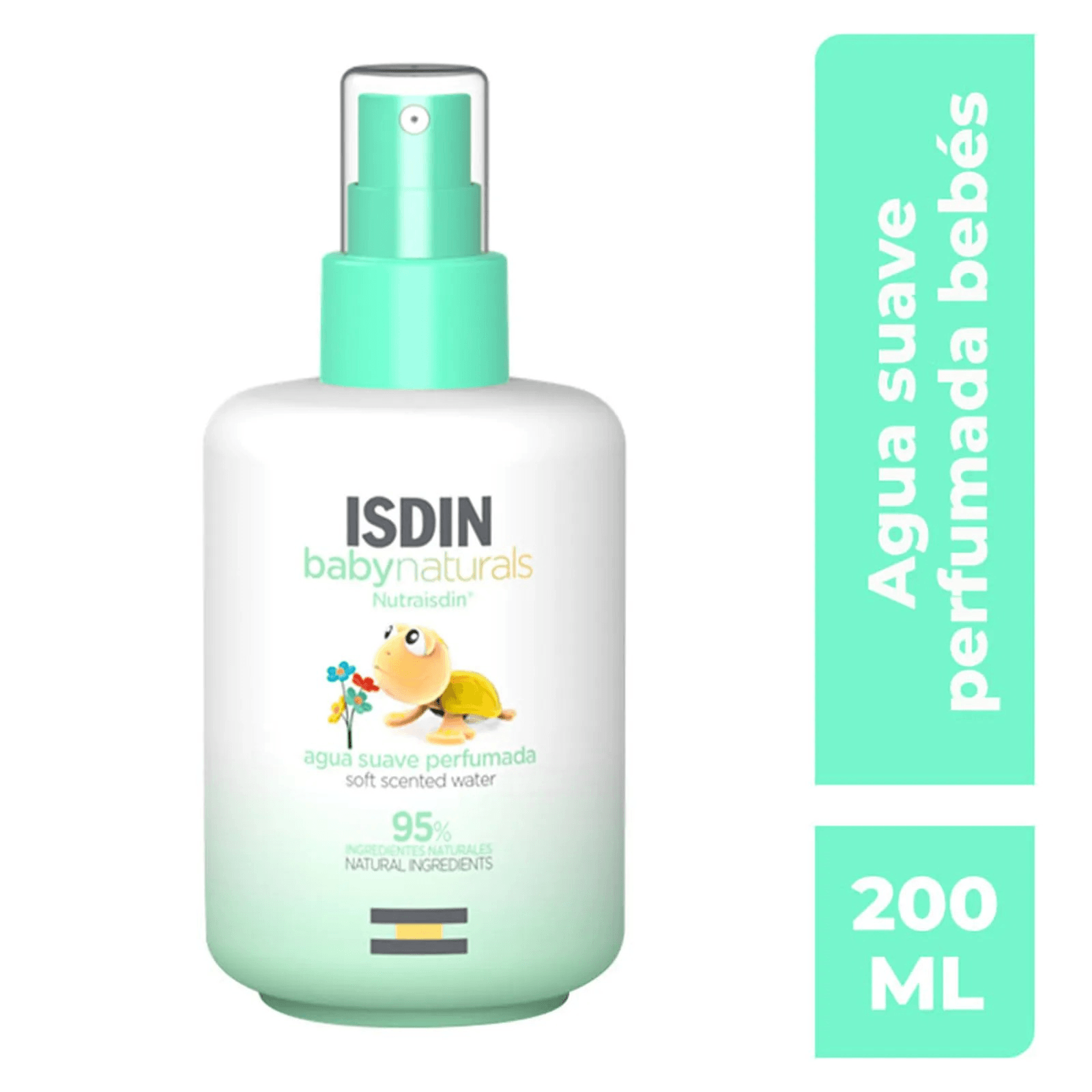 ISDIN BABY NATURALS soft scented water 200 ml