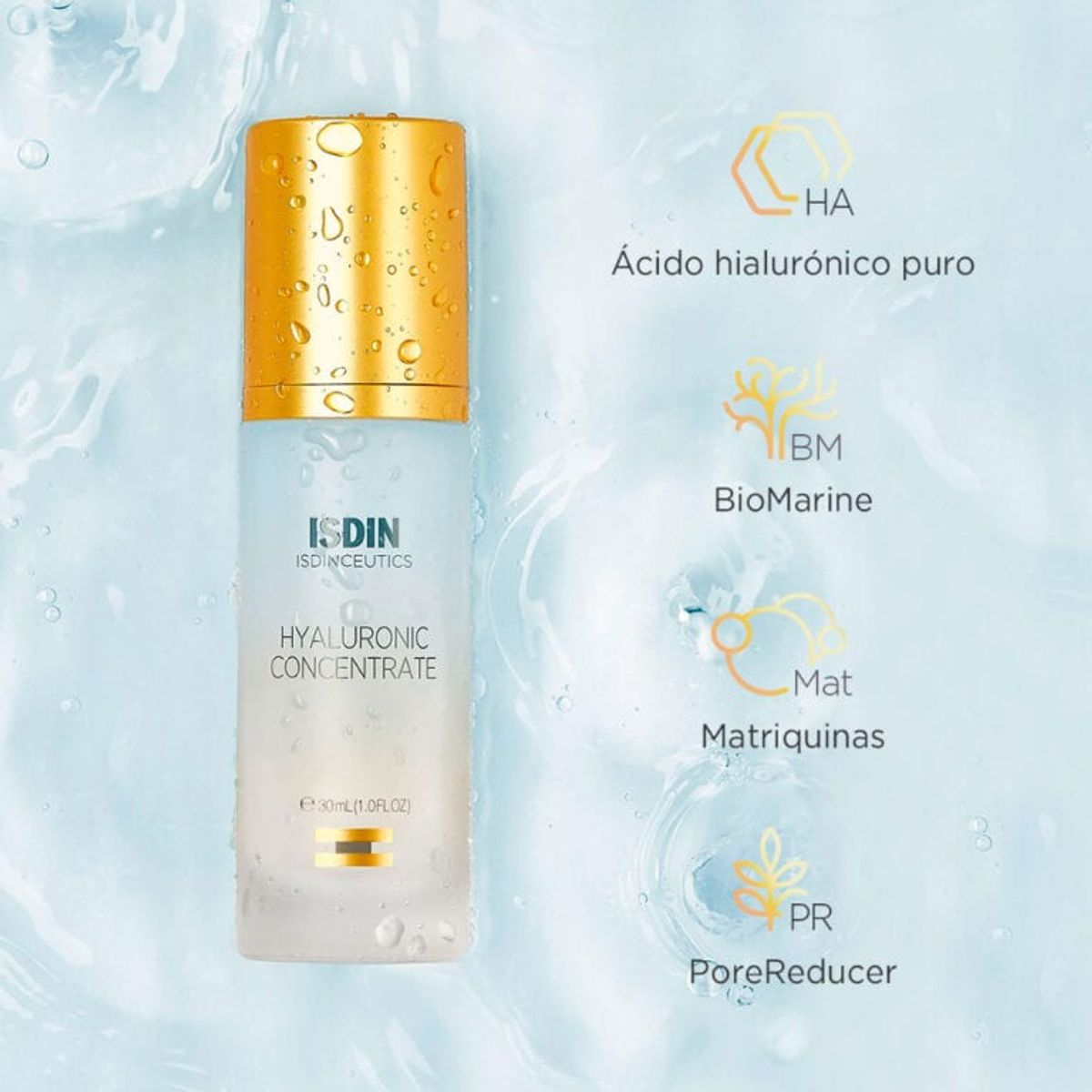 ISDINCEUTICS hyaluronic concentrate 30 ml