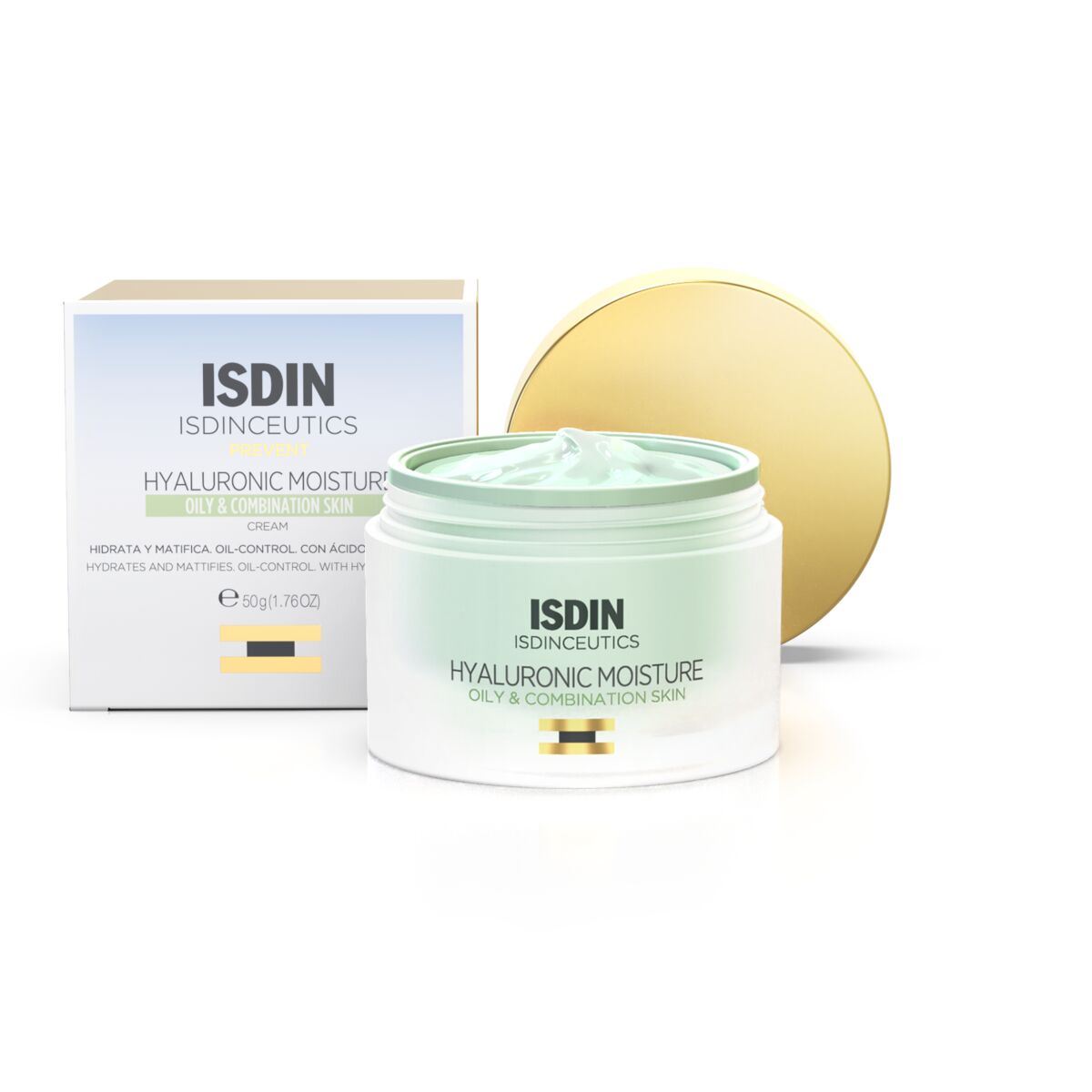ISDINCEUTICS moisturizing cream with hyaluronic acid 50 gr