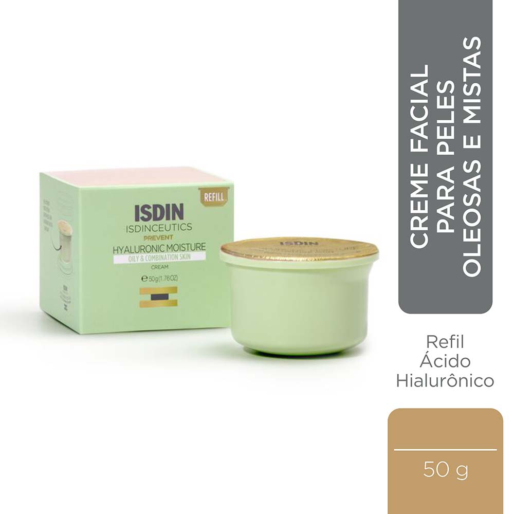 ISDINCEUTICS moisturizing cream with hyaluronic acid refill 50 gr
