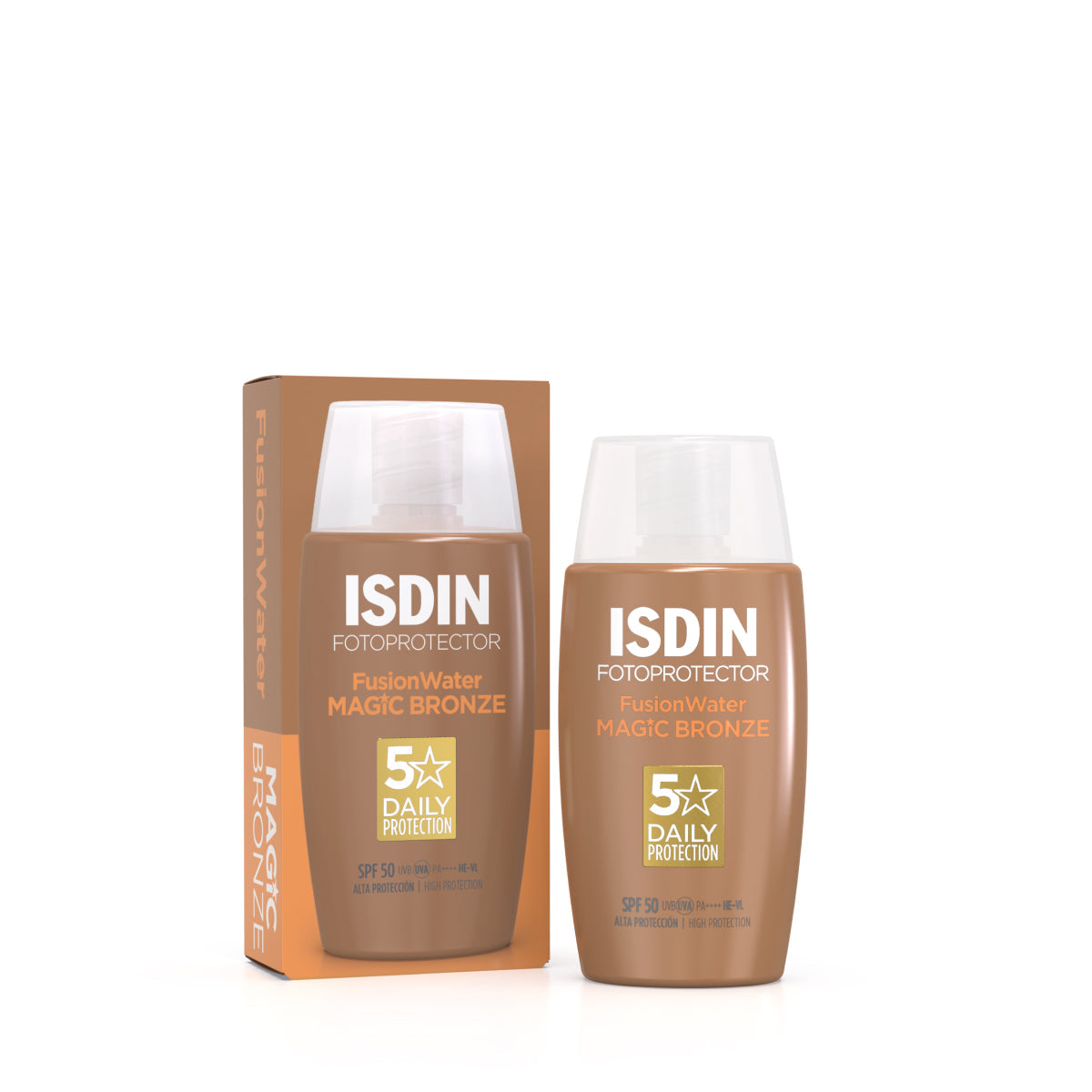 ISDIN PHOTOPROTECTOR fusion water color SPF50 #bronze