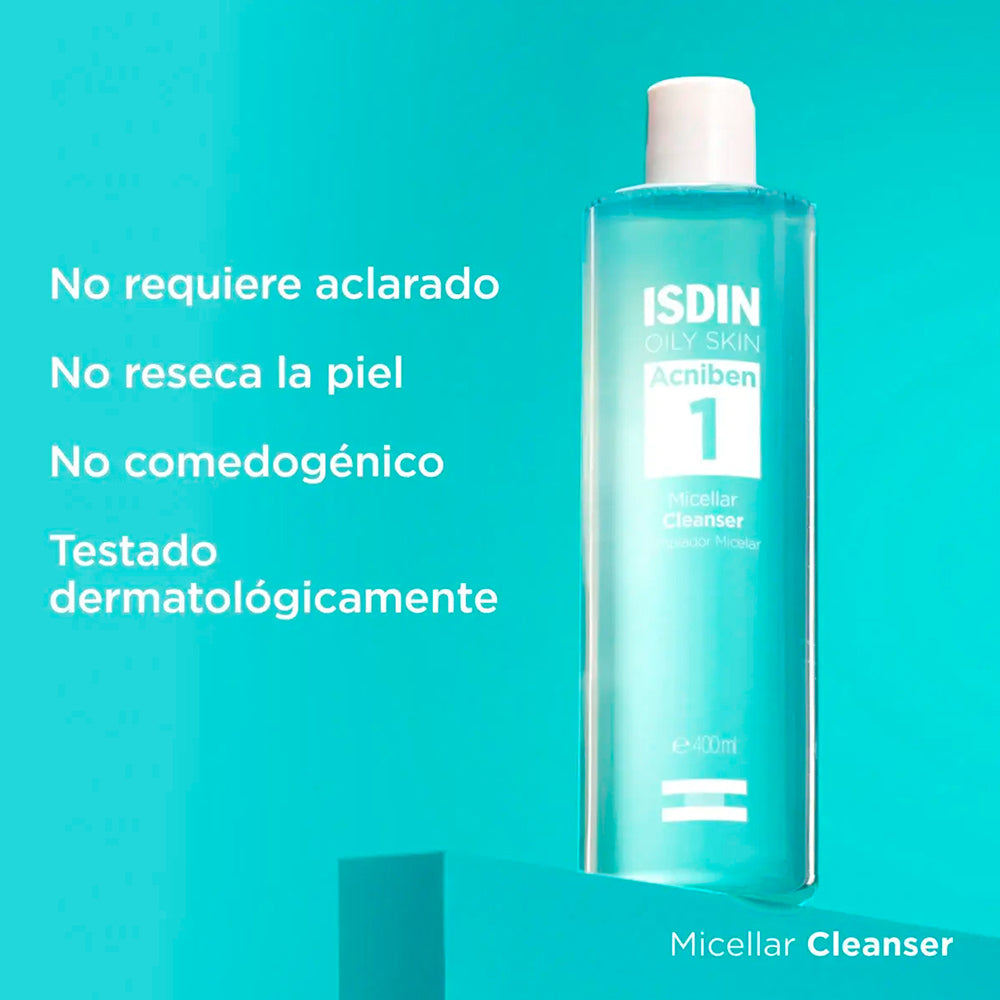 ISDIN ACNIBEN micellar cleanser 400 ml