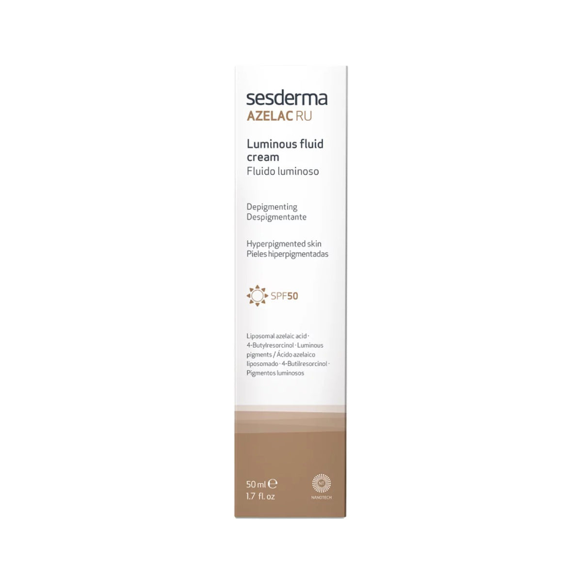 SESDERMA AZELAC RU luminous fluid SPF50 50 ml