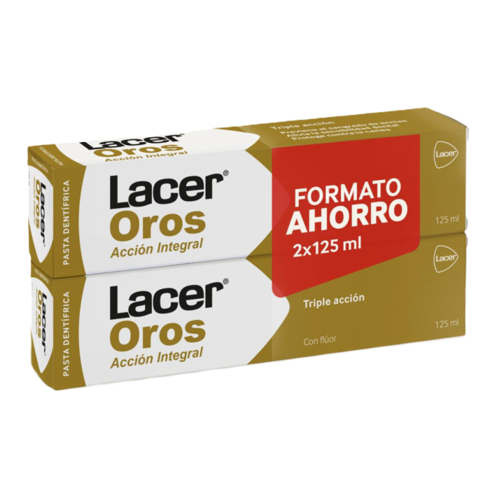 LACER OROS TOOTHPASTE PACK 2 x 125 ml