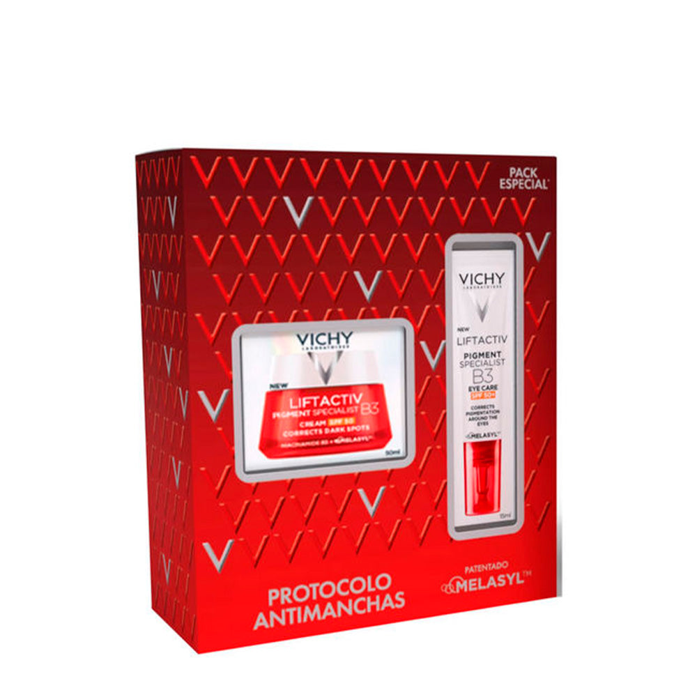 VICHY LIFTACTIV B3 ANTI-STAIN DAY CREAM SPF 50 2-pack