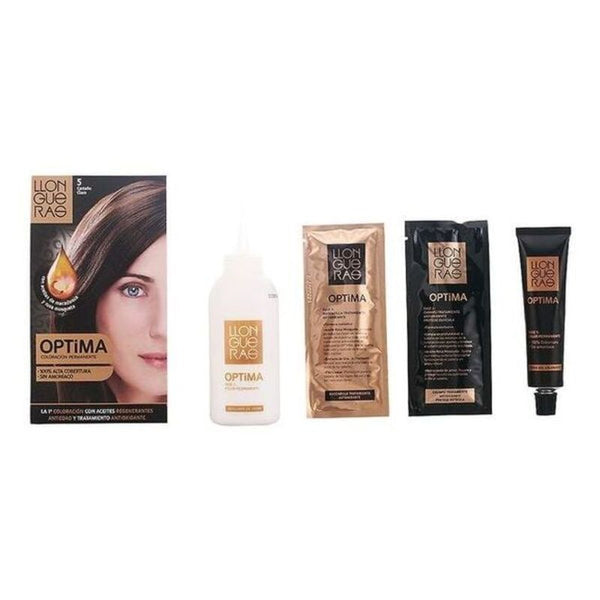 LLONGUERAS OPTIMA hair colour #5-light brown 1 u