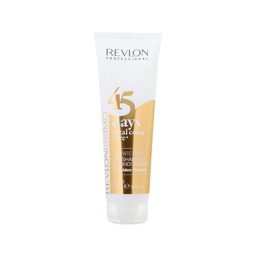 REVLON 45 DAYS 2in1 shampoo & conditioner for golden blondes 275 ml