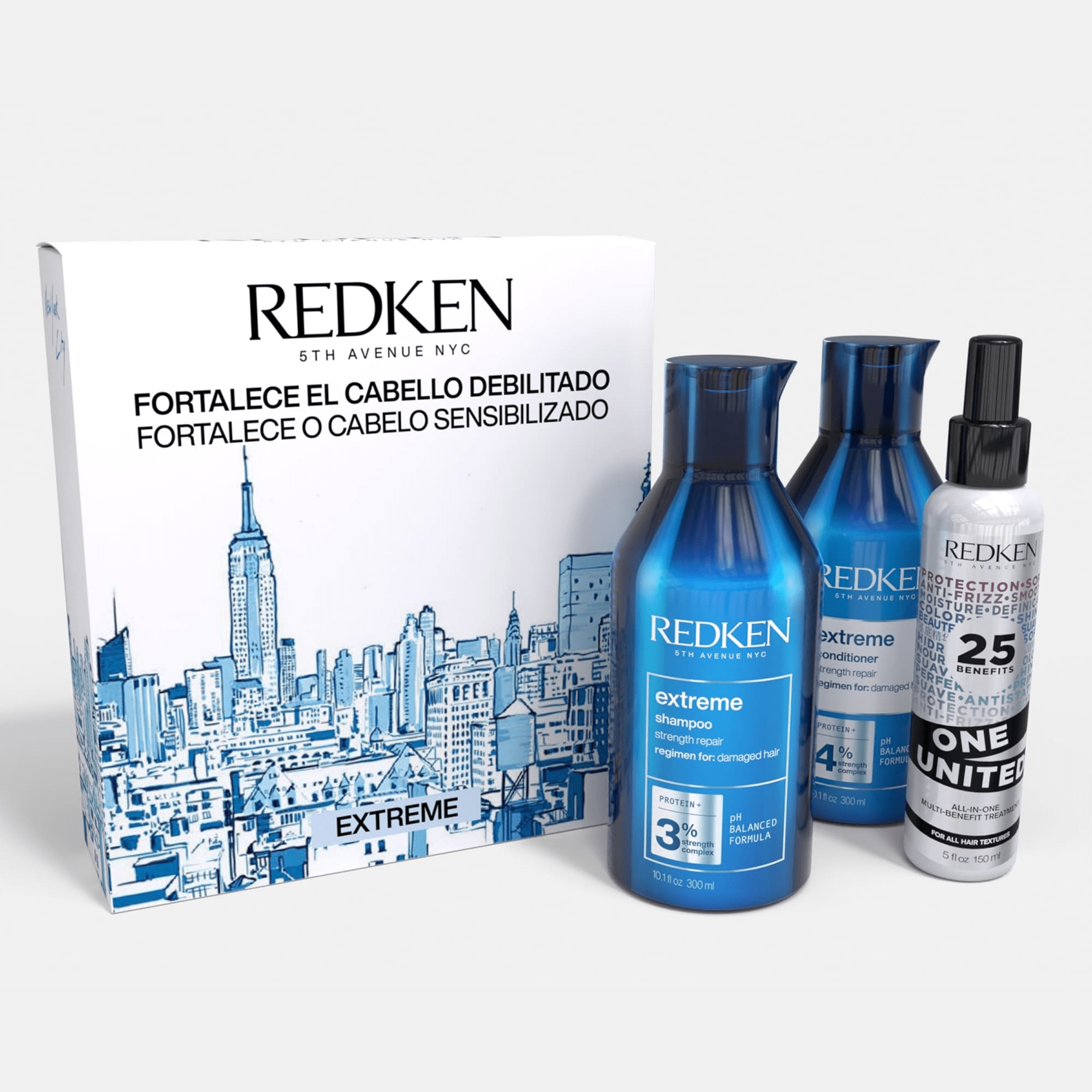 REDKEN EXTREME 3-piece CASE
