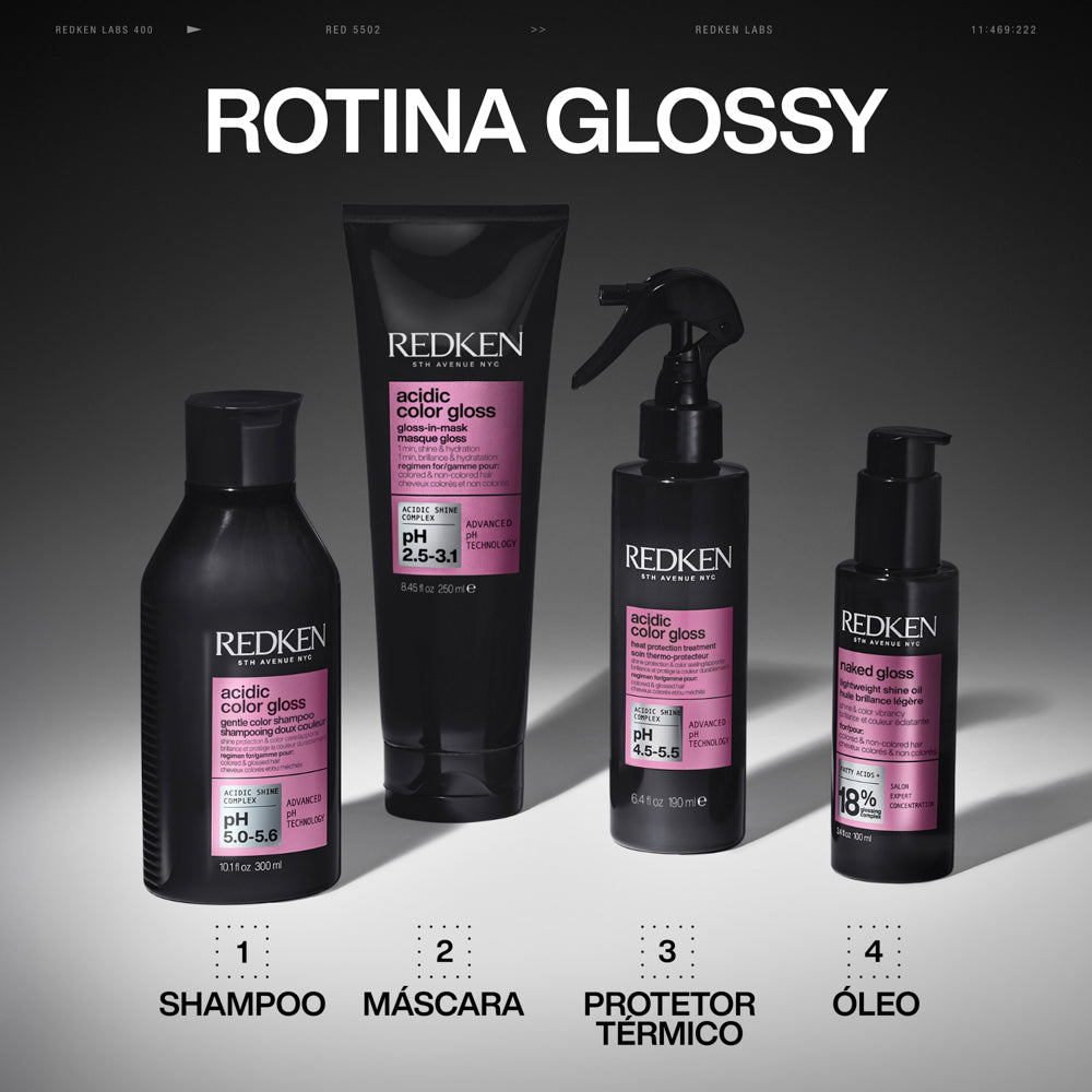 REDKEN ACIDIC COLOR GLOSS CASE 3 pcs