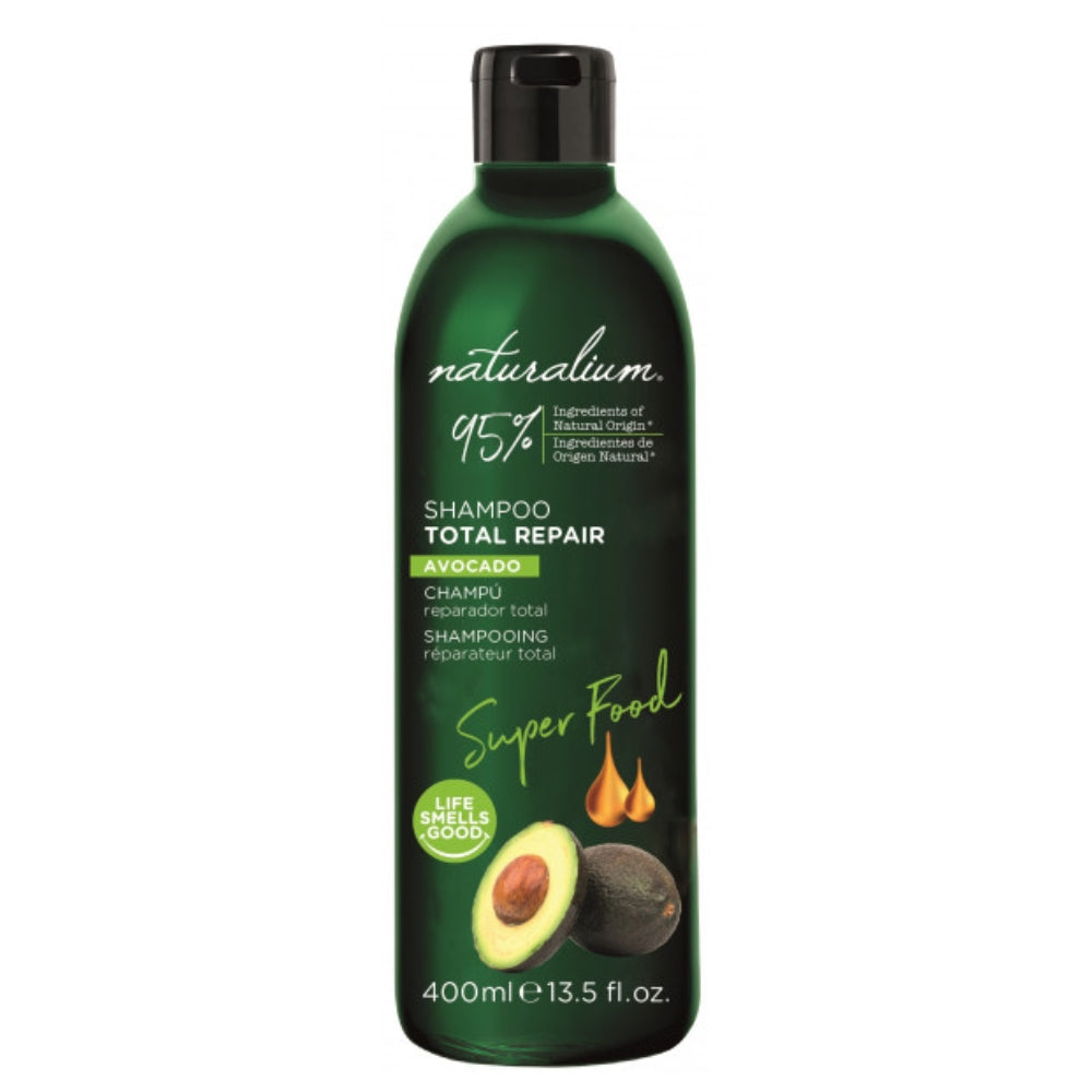 NATURALIUM SUPER FOOD avocado total repair shampoo 400 ml