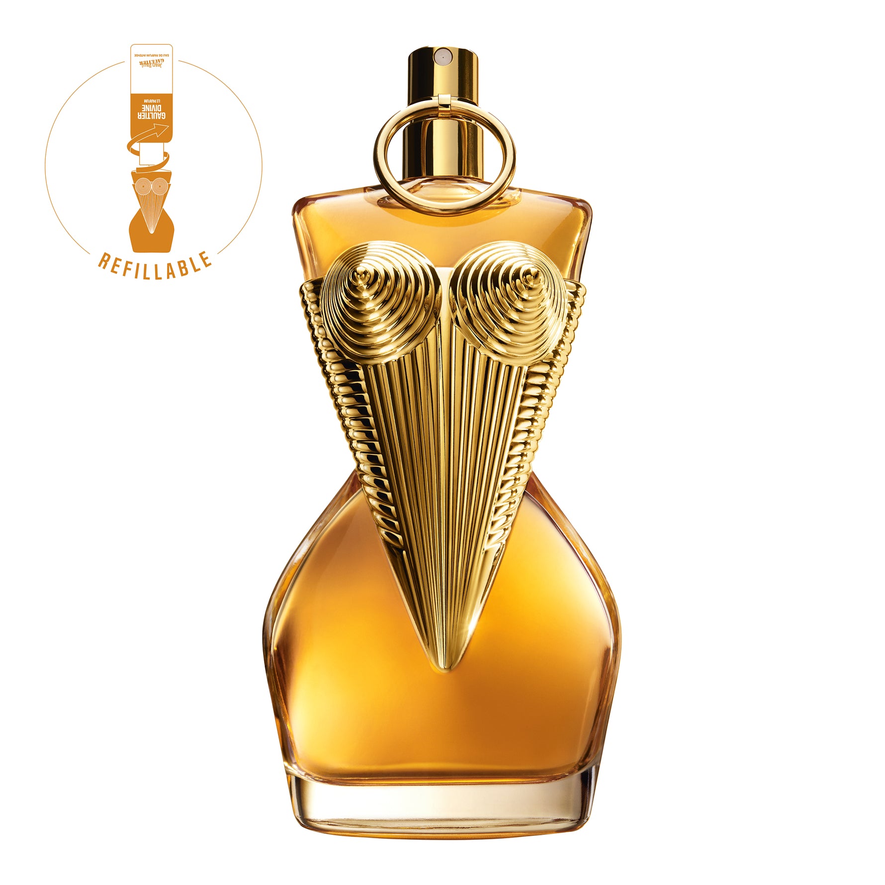 JEAN PAUL GAULTIER GAULTIER DIVINE LE PARFUM edp intense vapor refillable 100 ml