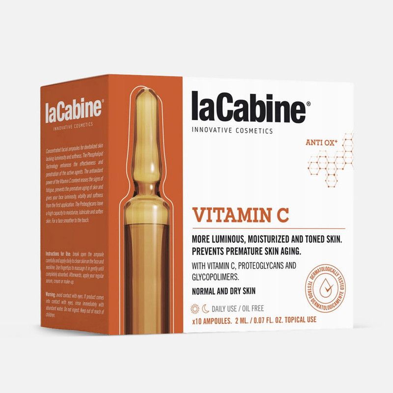 LA CABINE AMPOLLAS VITAMINA C 10 x 2 ml