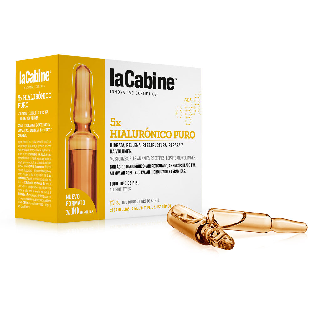 LA CABINE AMPOLLAS HIALURÓNICO xH5 10 x 2 ml