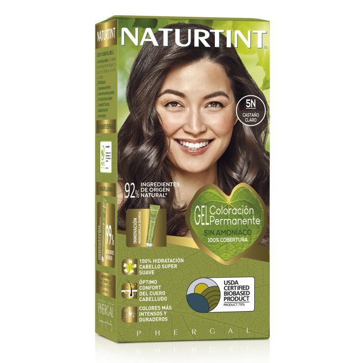 NATURTINT ammonia-free dye #5N-Light Brown 170 ml