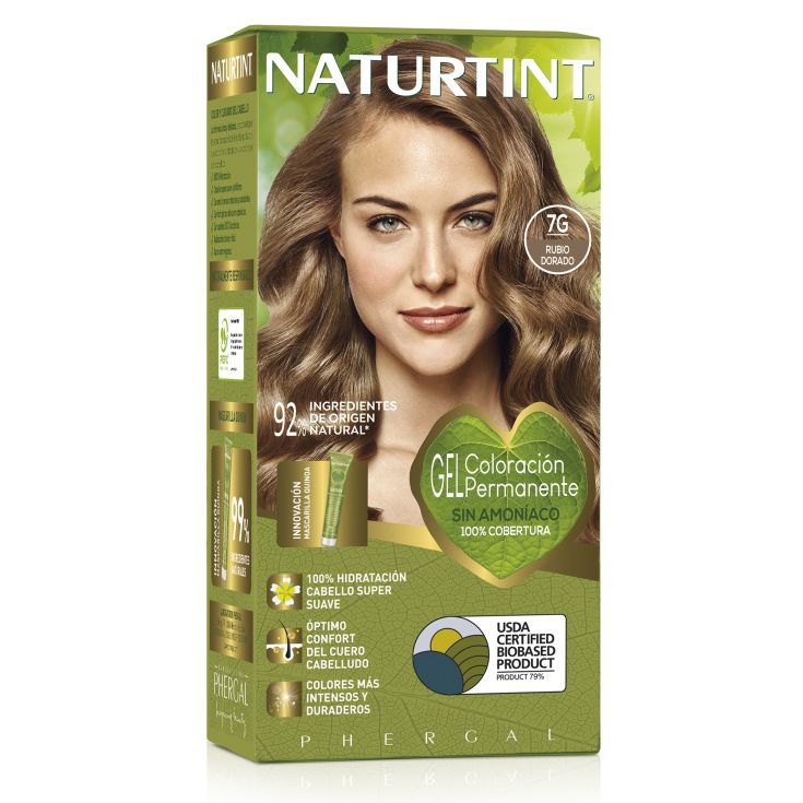 NATURTINT ammonia-free dye #7G-Golden Blonde 170 ml
