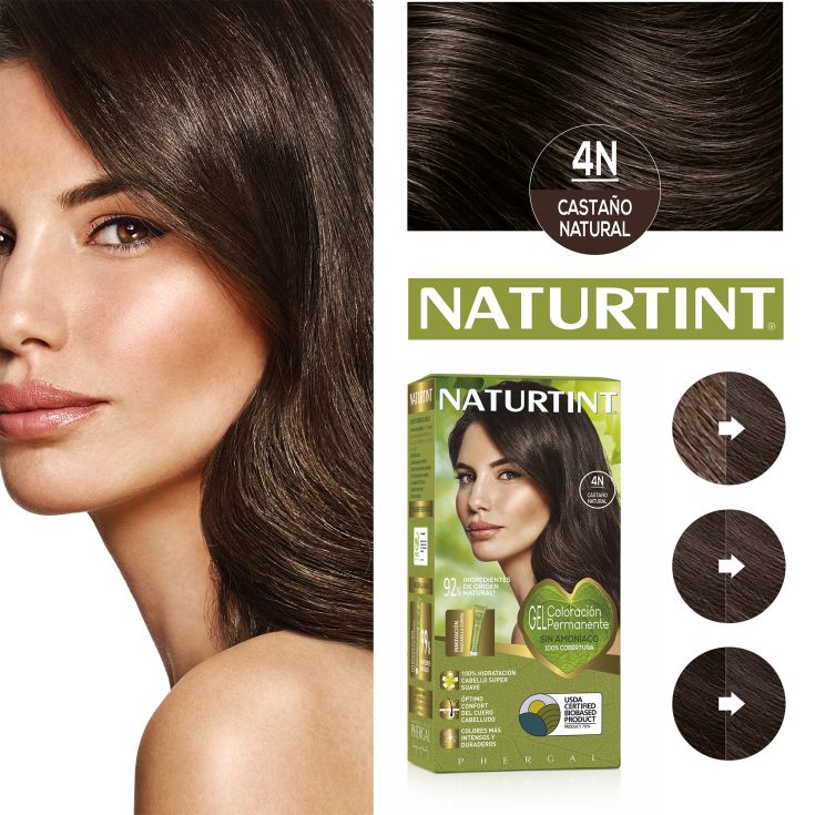 NATURTINT ammonia-free dye #4N-Natural Chestnut 170 ml