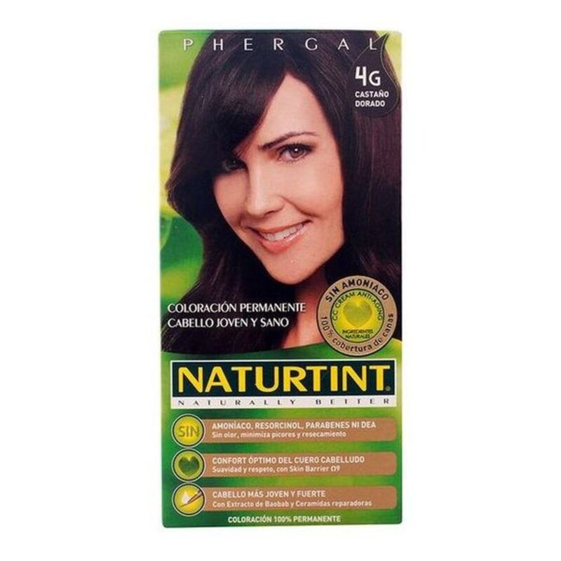 NATURTINT ammonia-free hair color #4G-Golden Chestnut 170 ml