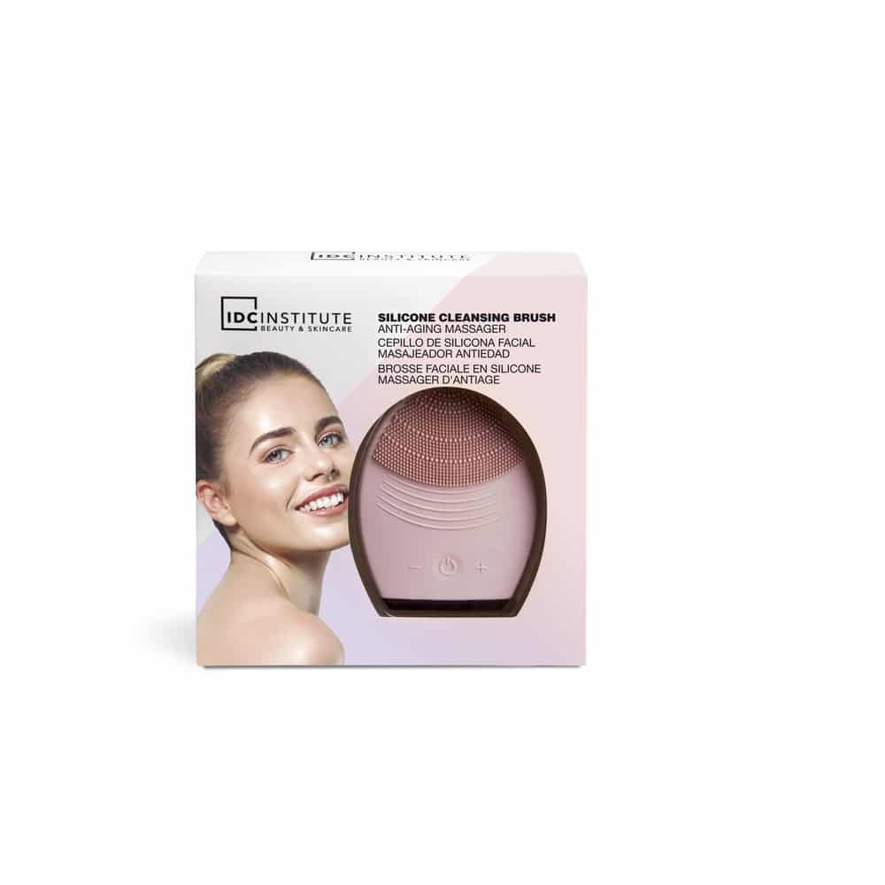 IDC INSTITUTE SILICONE cleansing brush anti-aging massager 1 u