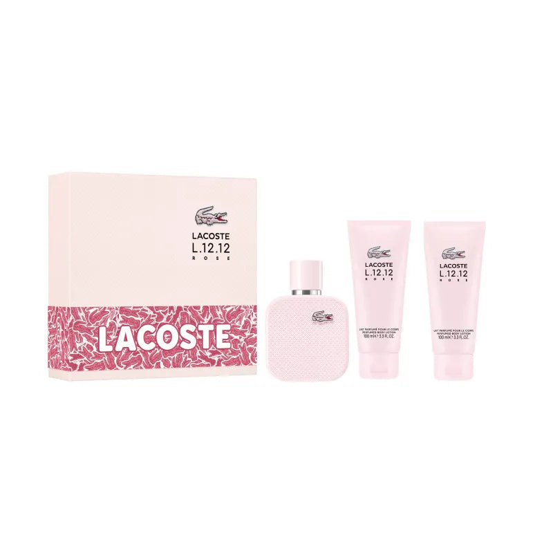 LACOSTE L.12.12 ROSE CASE 3 pcs