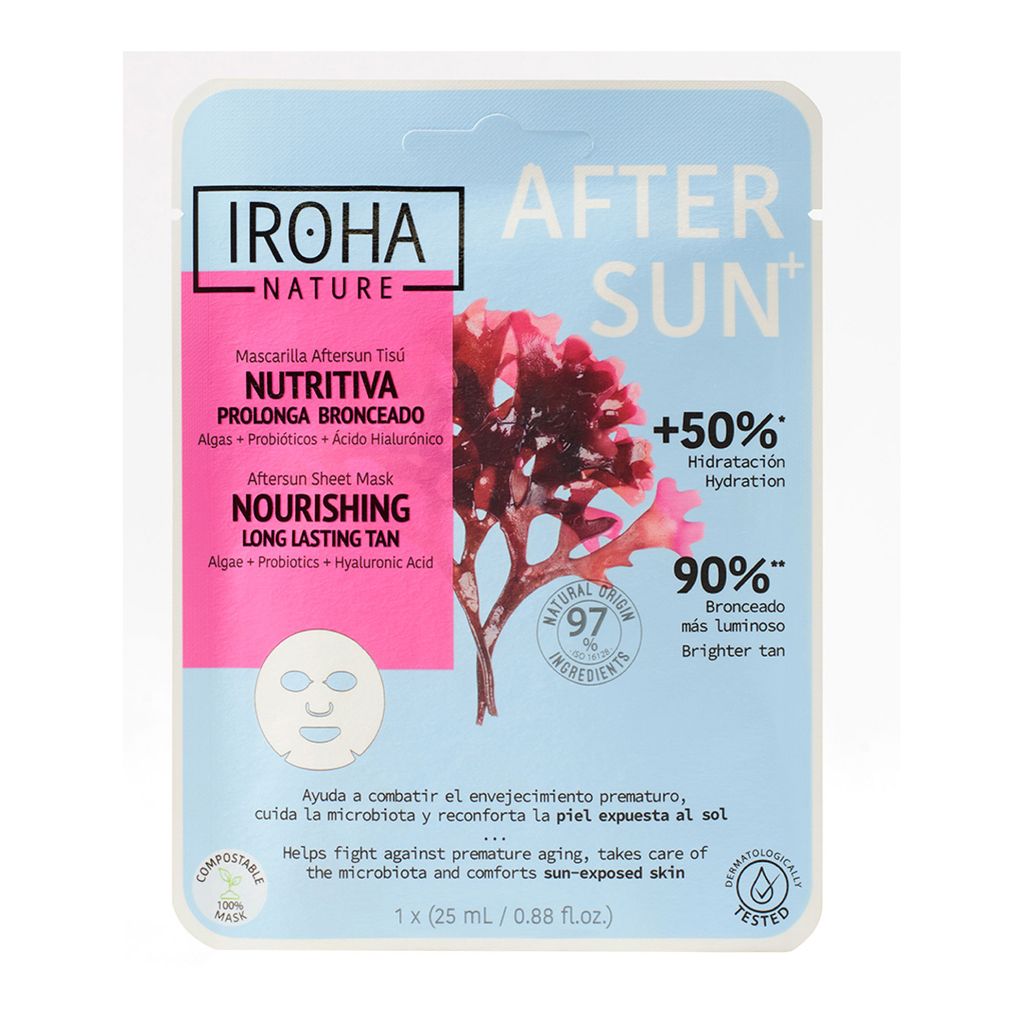 IROHA ALGAE nourishing long lasting tan 1 u