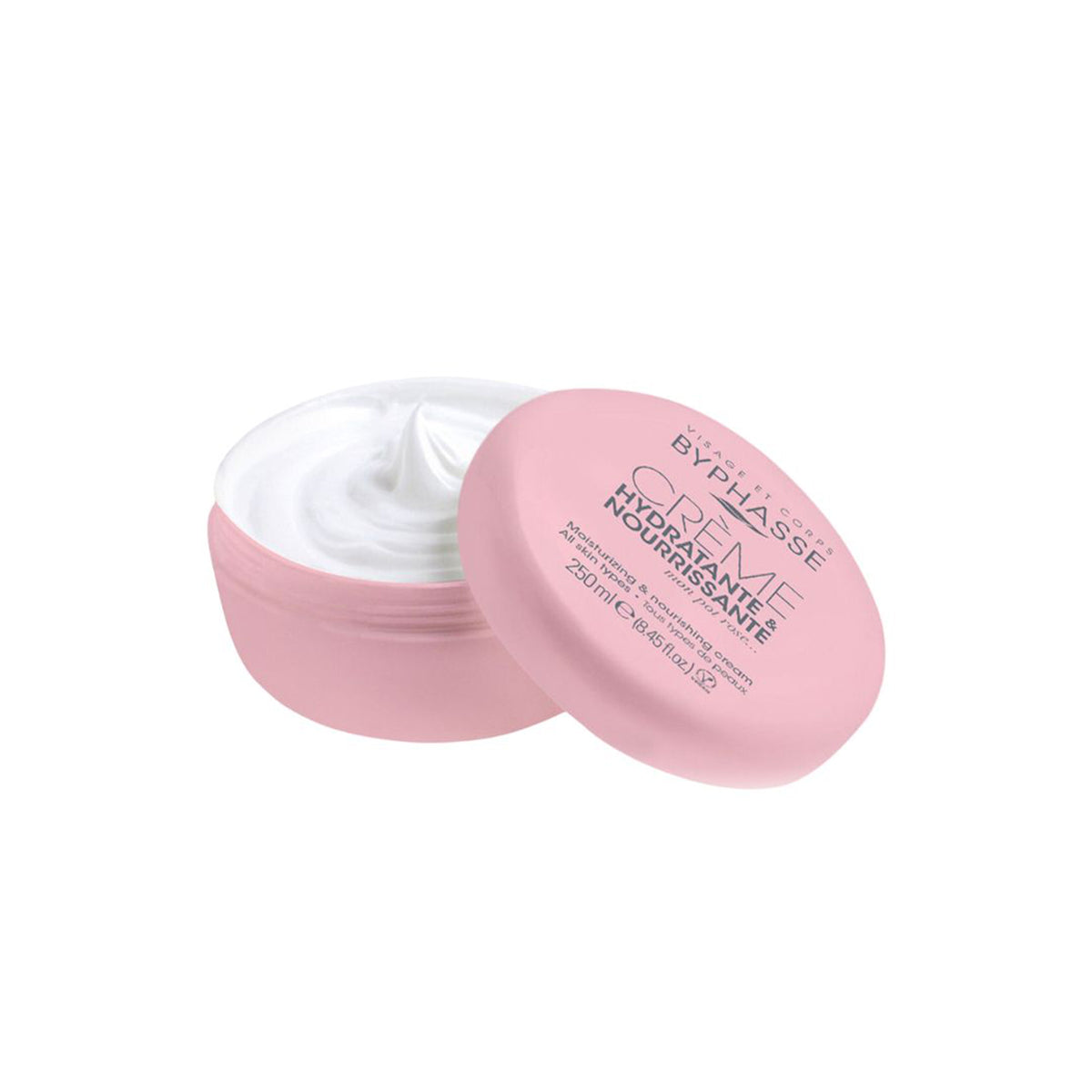 BYPHASSE MOISTURIZING AND NOURISHING CREAM for face and body 250 ml