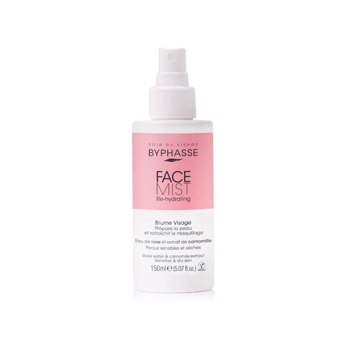 BYPHASSE FACE MIST facial mist for dry and sensitive skin 150 ml