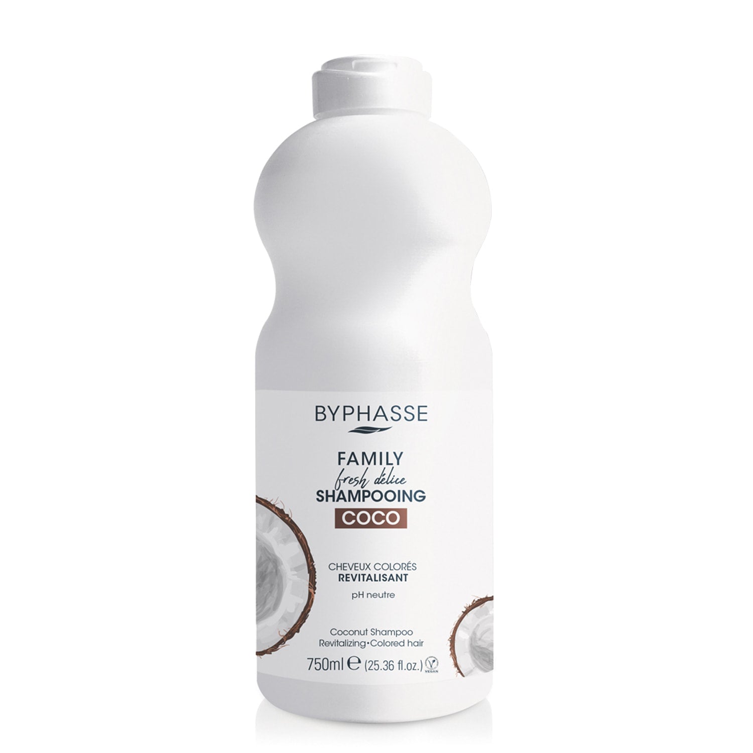 BYPHASSE FAMILY FRESH DELICE shampoo for colored hair 750 ml