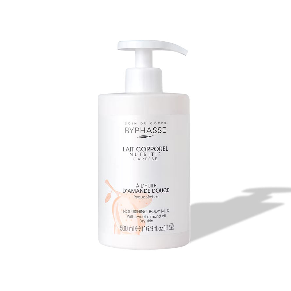 BYPHASSE Nourishing BODY MILK with almond oil 500 ml